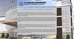 Desktop Screenshot of prapancaeng.com