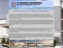 Tablet Screenshot of prapancaeng.com